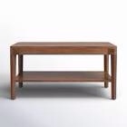 Ardentown Solid Wood Frame Coffee Table with Storage