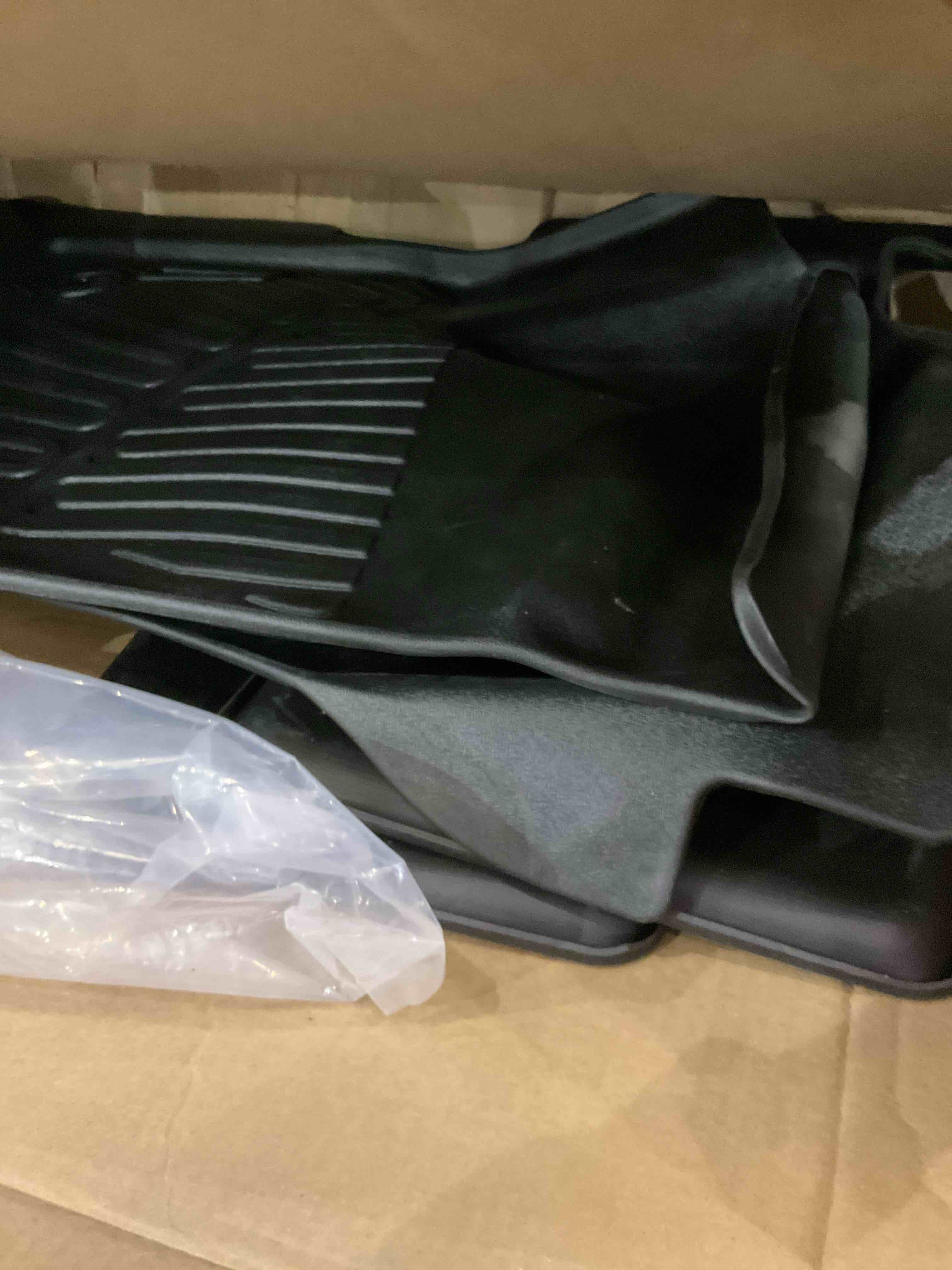 AUXKO- All Weather Floor Mats Fits for 2024 Toyota Land Cruiser Prado & Lexus GX550(5&6 Seat Not 7) TPE Rubber Liner Accessoires Odorless Anti-Slip Black for Land Cruiser