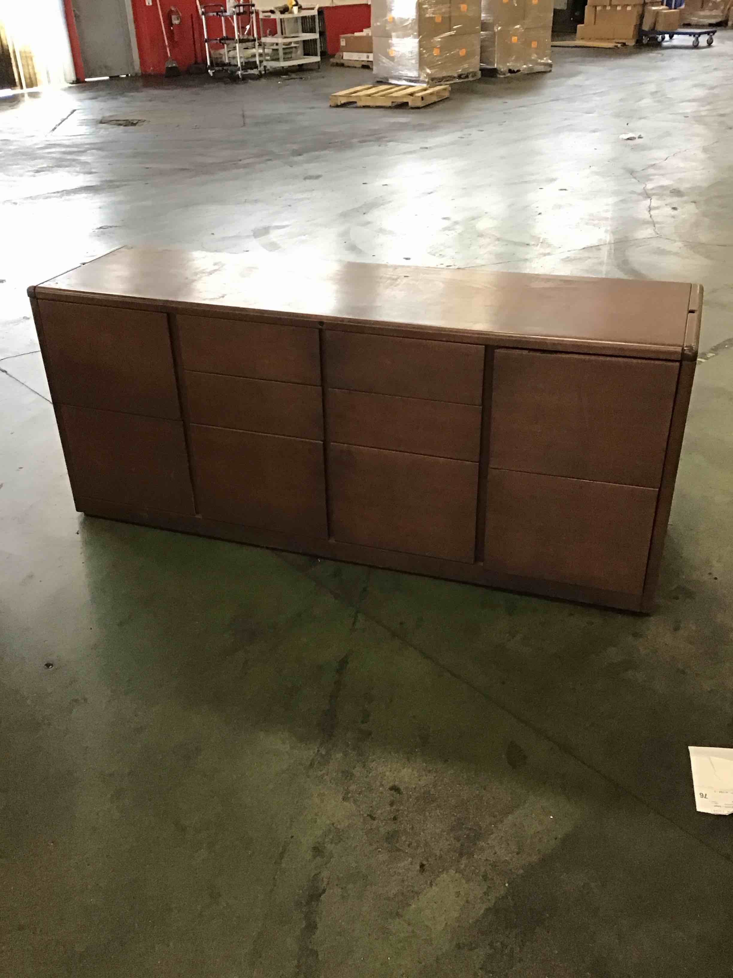 Condition photo showing As Is for Desk and Hutch For Office