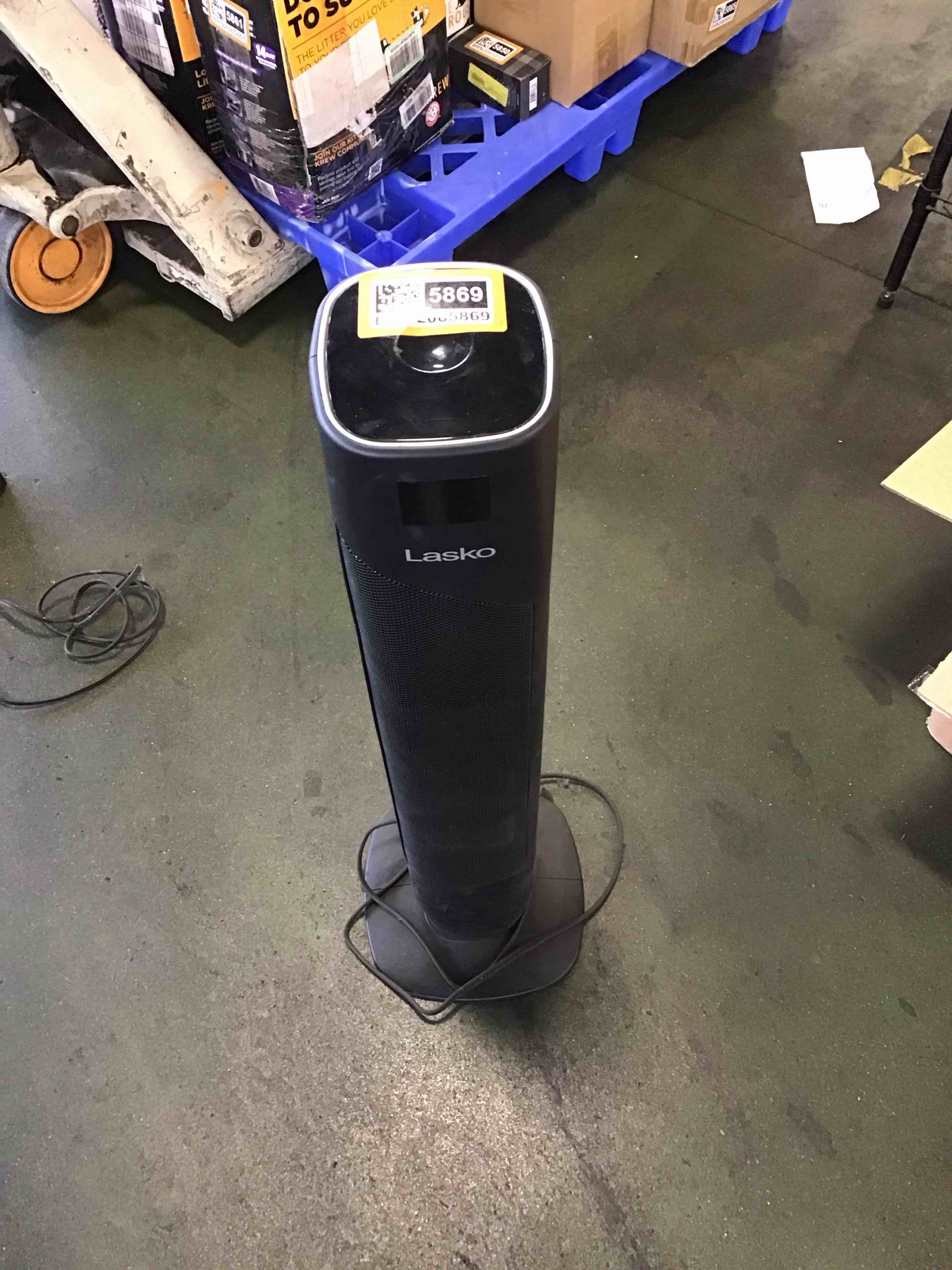 Condition photo showing As Is for Lasko Vertical Heater