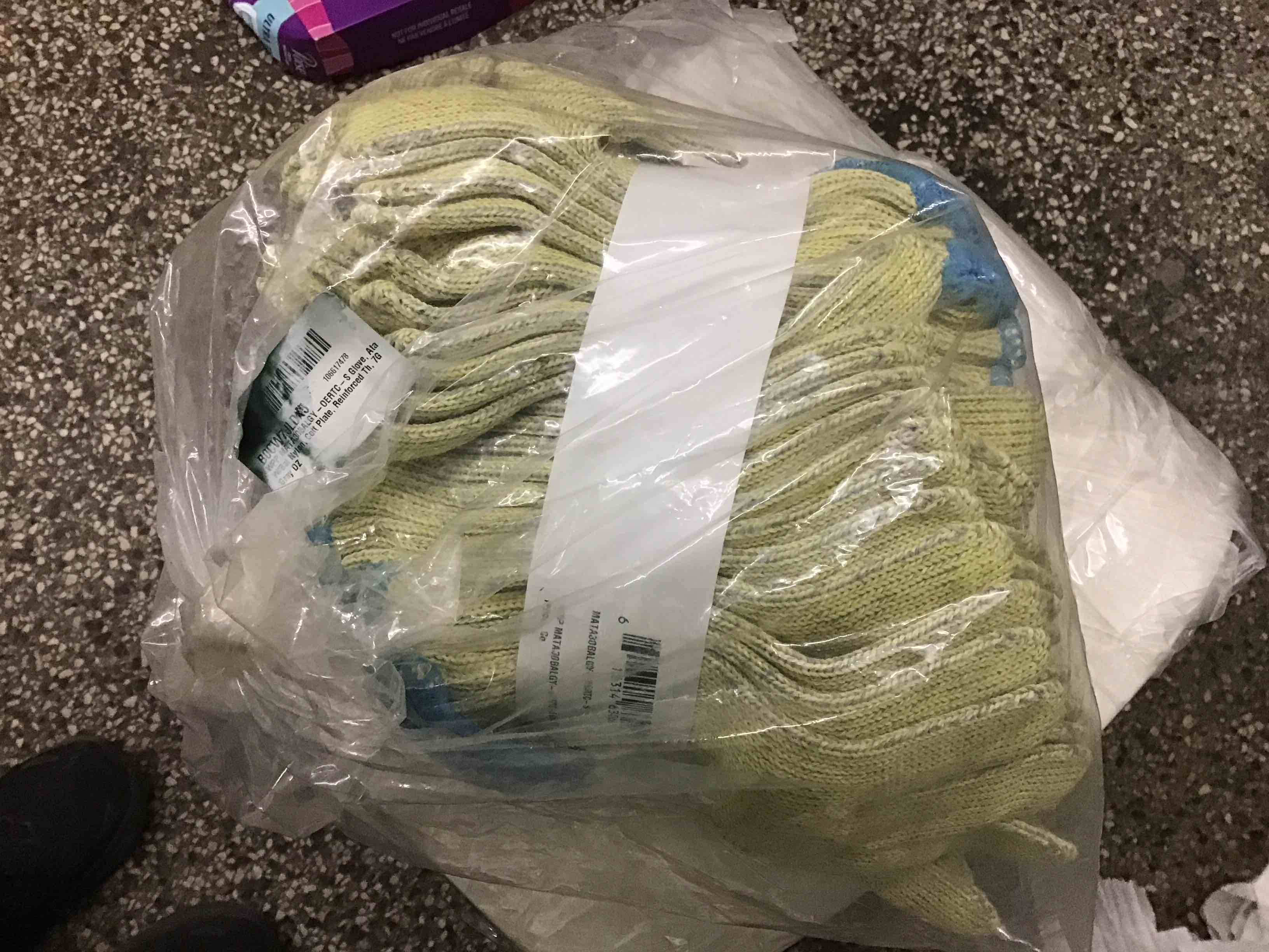 Condition photo showing Good Condition for WPP MATA30BALGY-OERTC-S Glove, Ata W/Bal Nylon, Cott Plate, Reinforced Th, 7G Gray DZ