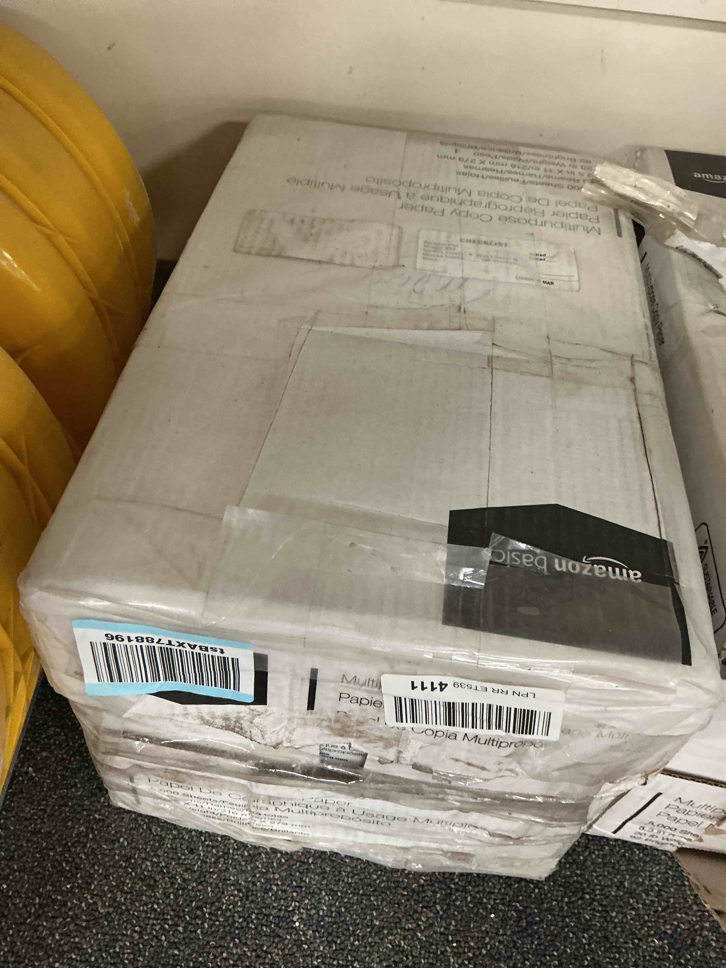 Condition photo showing Good Condition for Amazon Basics Multipurpose Copy Printer Paper, 8.5" x 11", 20 lb, 10 Reams, 5000 Sheets, 92 Bright, White