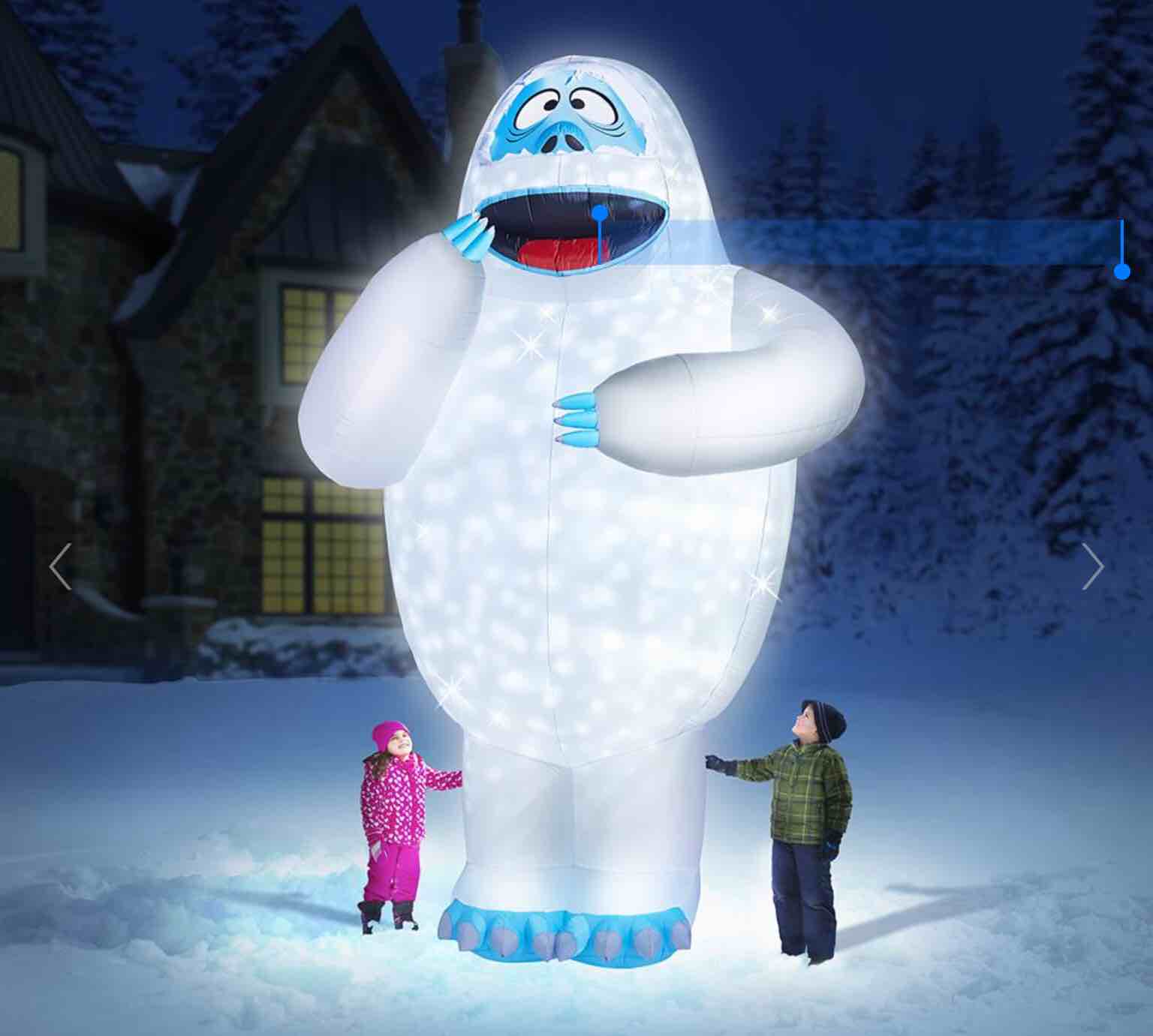 The 15' Inflatable Illuminated Bumble