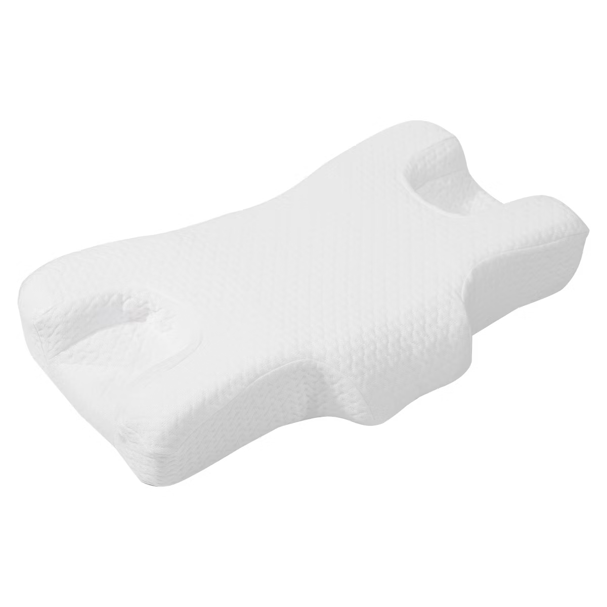 Unique Bargains Air Cotton Neck and Shoulder Pain Ease Home Sleeping Bed Memory Foam Pillow White 1 Pc