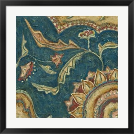 Lapis Paisley Iby Chariklia Zarris Size 20” X 20” )