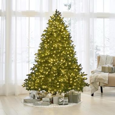 The World's Best Prelit Noble Fir (Incandescent Lights)