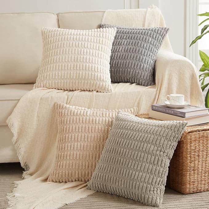 Assorted Indoor/Outdoor Slip Covers for Pillows 