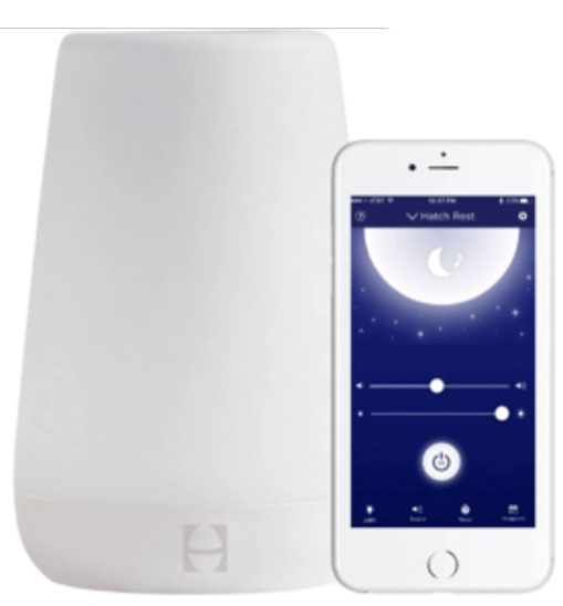 Hatch - Rest Smart Night Light and Sound Machine with Time-to-Rise - White