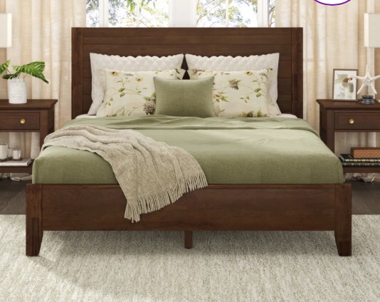 Dajon Solid Wood Platform Bed