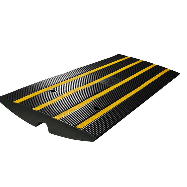 BENTISM Curb Ramp Rubber Driveway Ramp  Capacity Threshold Ramp