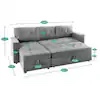 Chaise,Hardware Part For Sofa Bed,(incomplete Box 2 Of 2) 