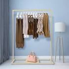 Lexianna 47.2'' Gold Freestanding Metal Garment Rack (incomplete) 
