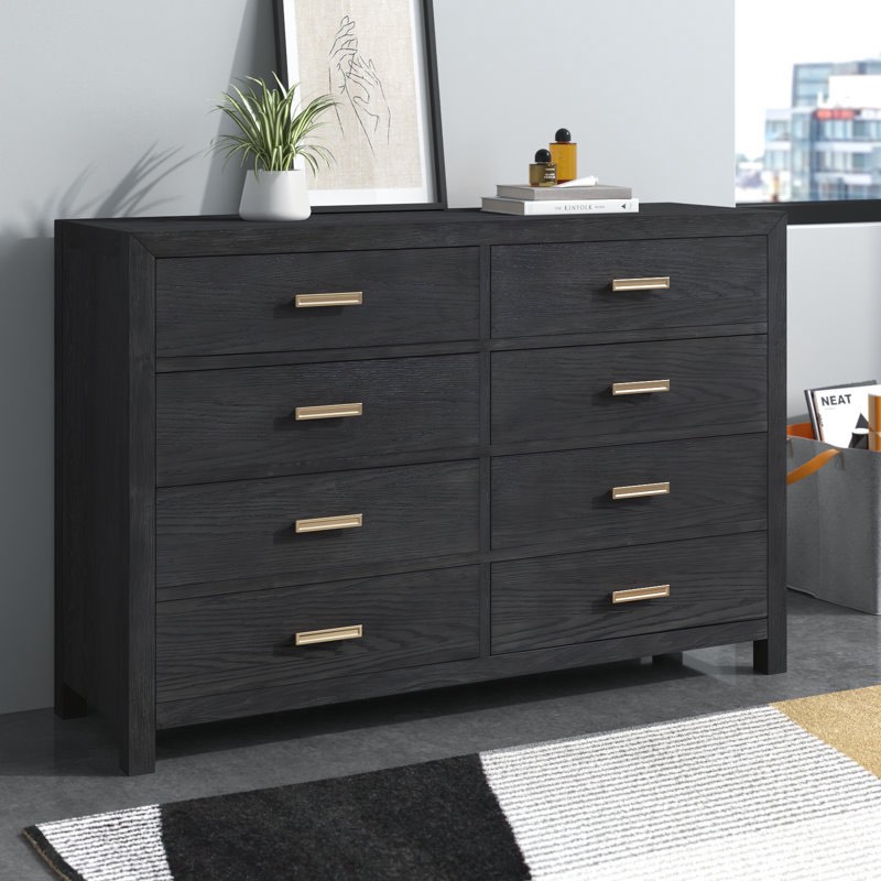 Asdrbal 8 Drawer 60" W Double Dresser