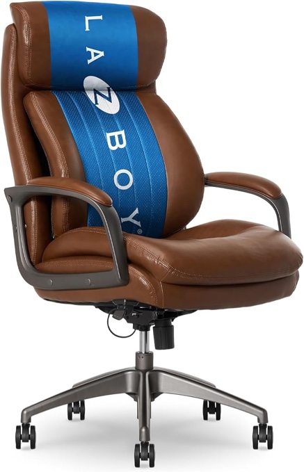 La-Z-Boy Nova Vegan Leather High Back Modern Executive Chair Ergonomic Design Office Chair