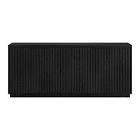 Buffet cabinet in black grain finish