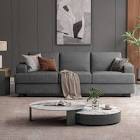 Oversized Deep Seat Sofa, incomplete Box 1 Of 2, Sofa Frame color gray