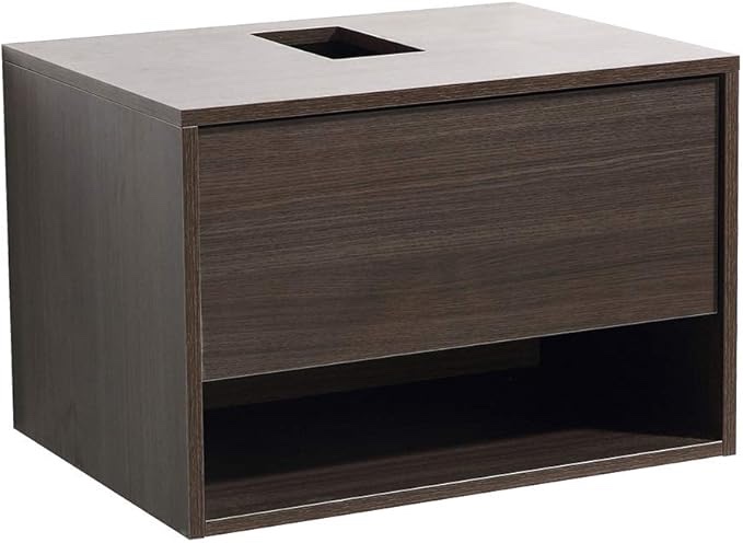 Fresca Potenza 28" Gray Oak Modern Bathroom Cabinet