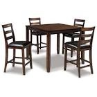 Carolina 5 Piece Counter Height Dining Set