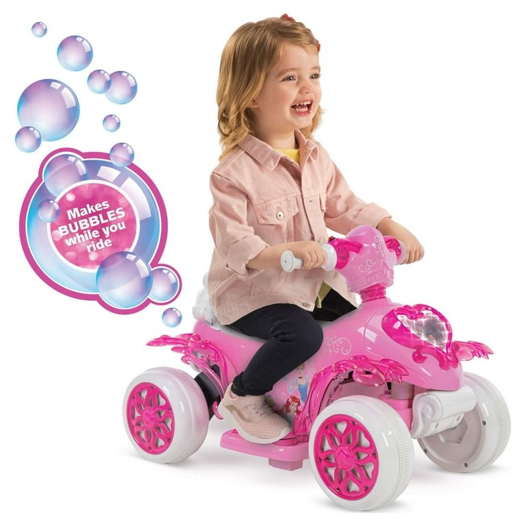 Disney Princess Electric Ride on Quad Toy, for Children Ages 18+ months