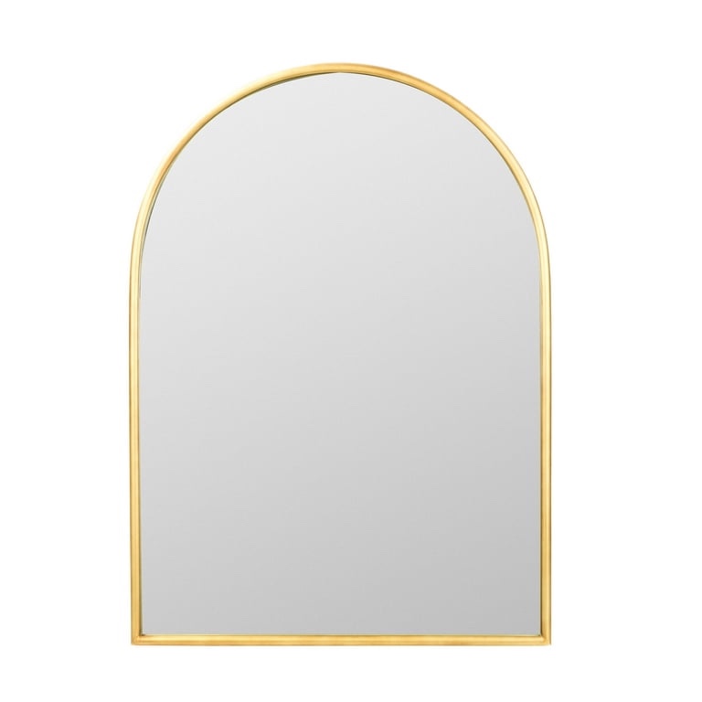 Nadia Modern Arch Wall Mirror - 36"H