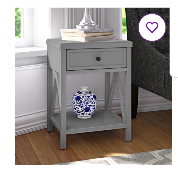 Nadeau Wood Nightstand