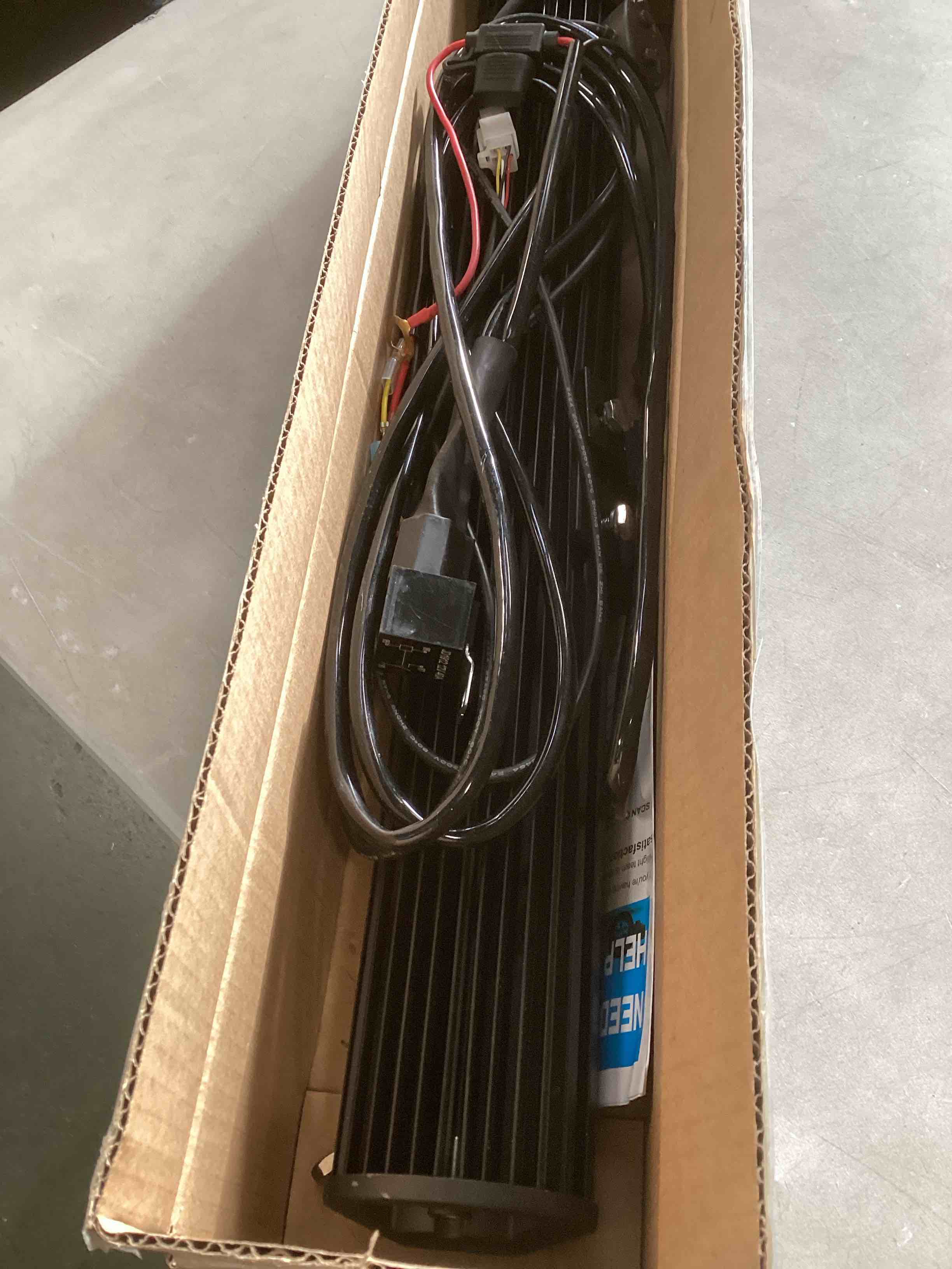 Nilight 26Inch 540W LED Light Bar Spot Flood Amber White Strobe 6 Modes with Memory Function Off-Road Truck Car ATV SUV Cabin Boat with 16AWG Wiring Harness Kit-1 Lead, 2 Years Warranty