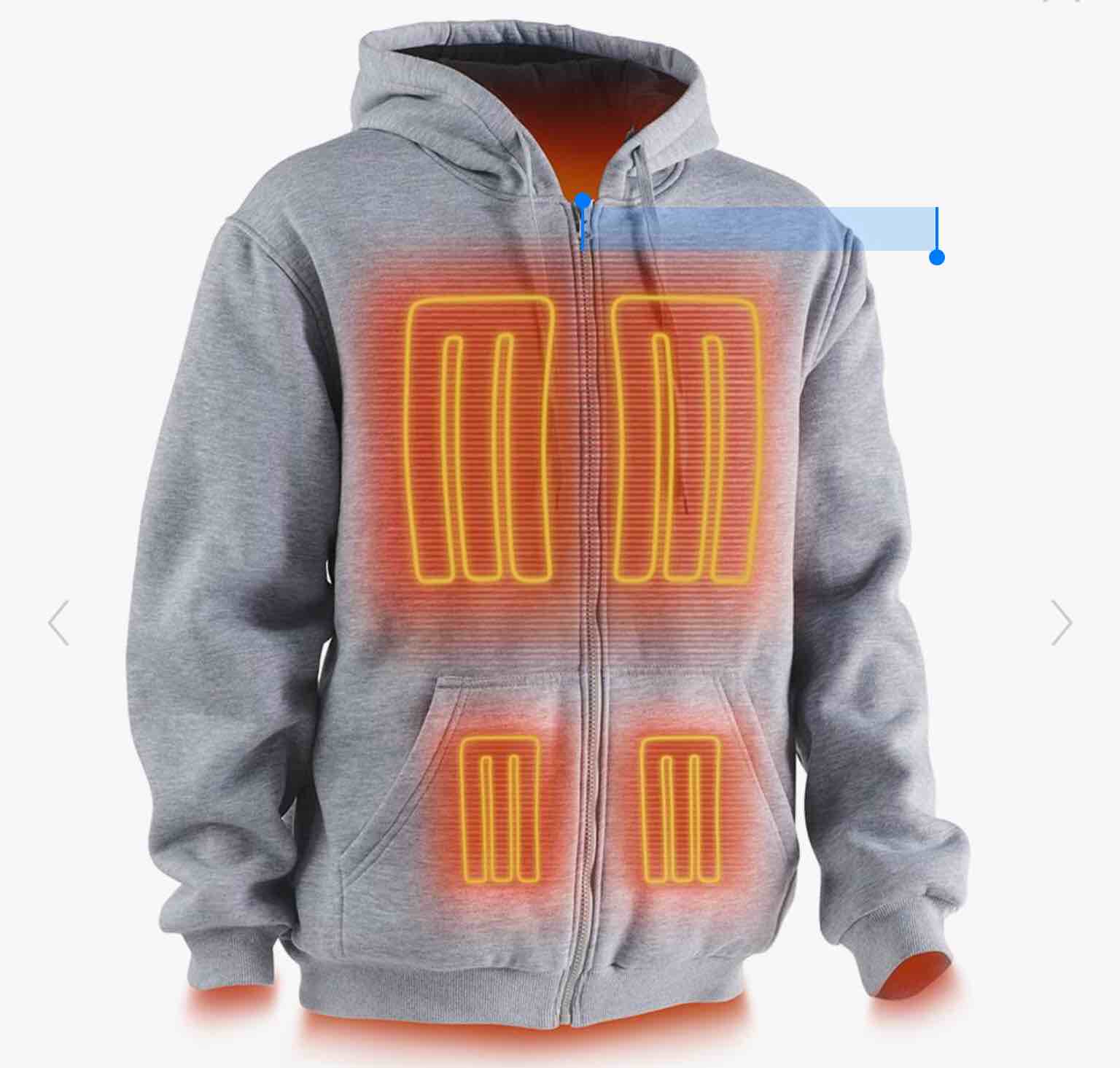 The Men's Heated Hoodie