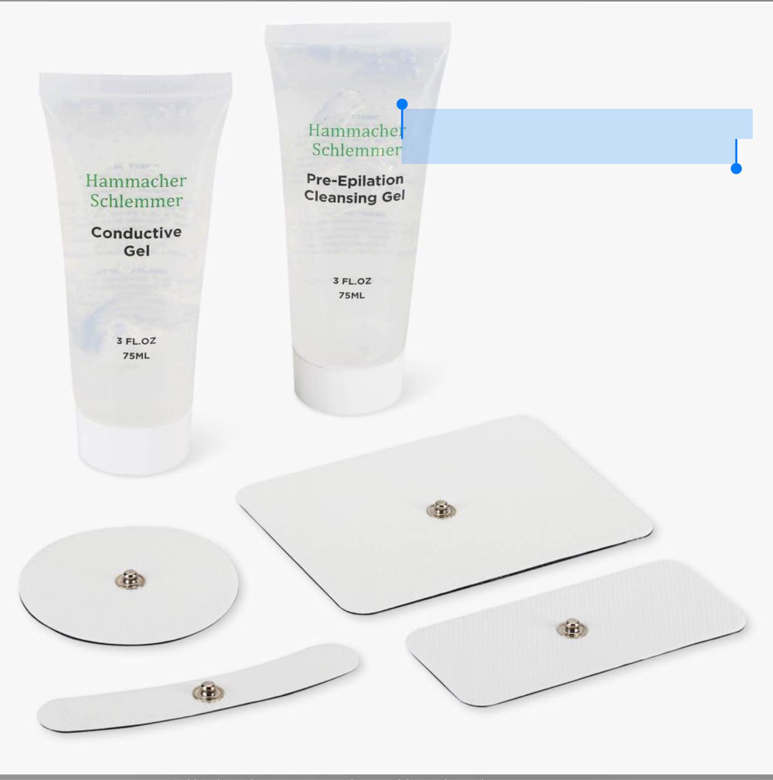 Gel/Pad Replacements ForThe Pinchless Electrolysis Hair Remover