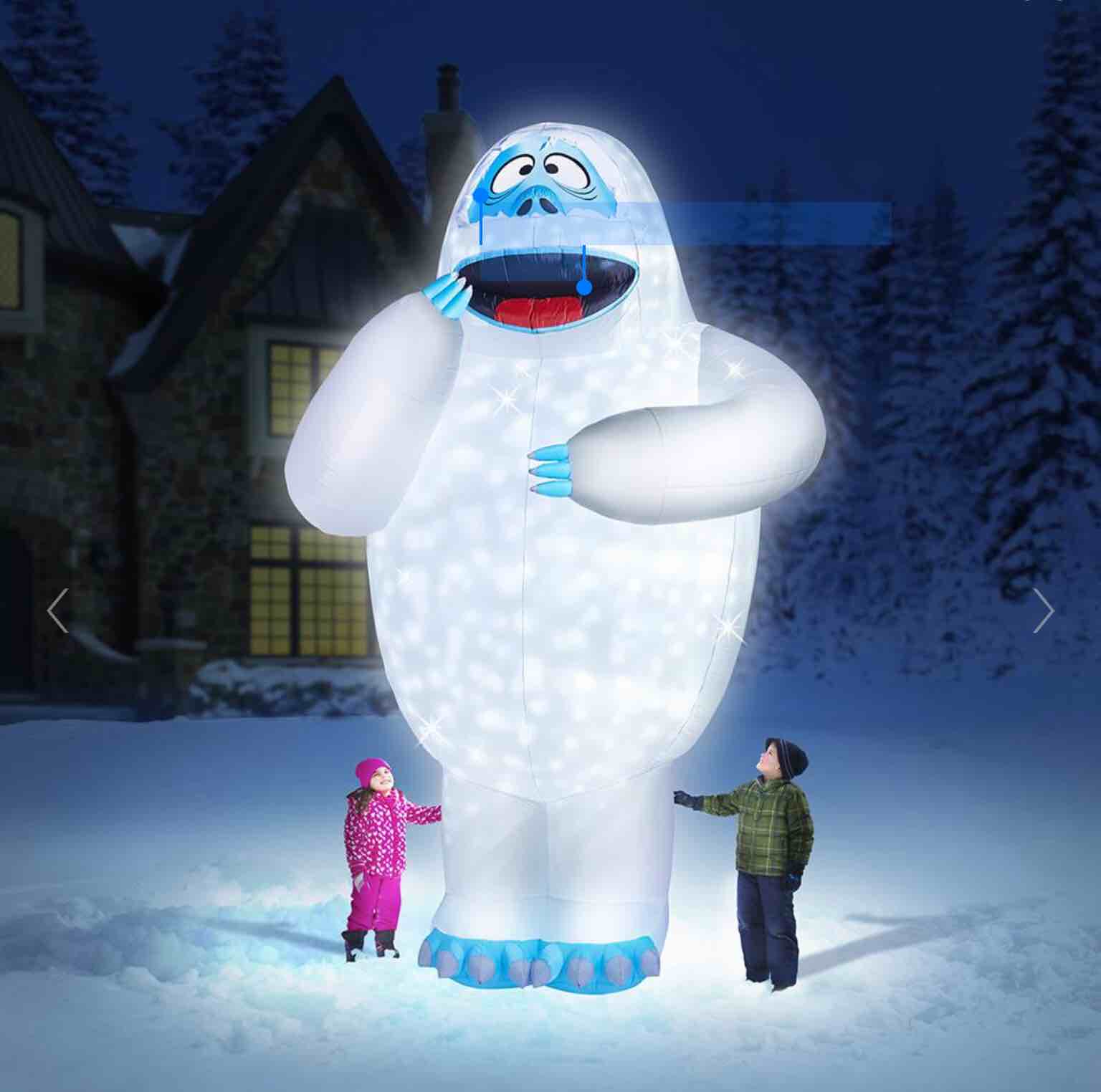 The 15' Inflatable Illuminated Bumble