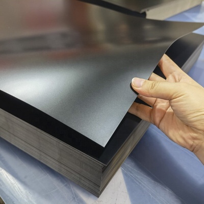 Black Plastic Celuka PVC Sheet PVC foam board, 38x26 inch, 1 pc