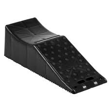VEVOR Car Service Ramp, 20000 lbs/10 ton Loading Capacity, 5.5" Lift Car Ramp, Low Profile Plastic Tire Ramp, Heavy Duty Truck Ramp for Oil Changes Wheels, Lift Vehicle Maintenance, 1-Pack