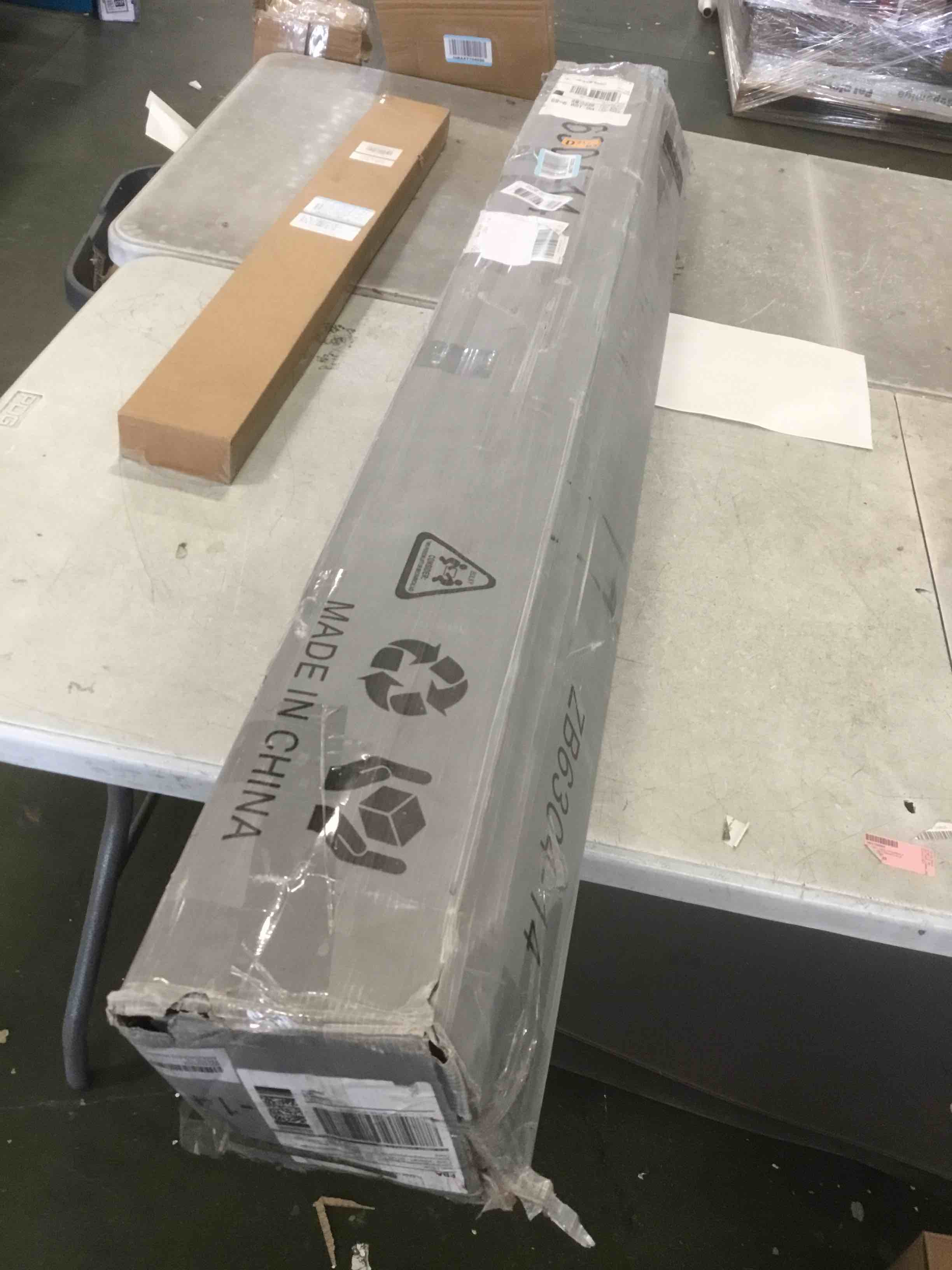 Metal Bed Frame ( size unknown) Gold