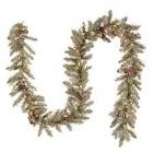 9ft. Dunhill Fir Garland with Clear Lights