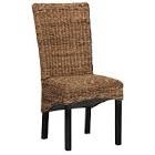 Jim Side Chair in Rattan Abaca (damaged leg) 