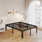  twin Jalyna Heavy Duty 14'' Metal Bed Frame with Round Corners, Box Spring Not Required, Noise Free