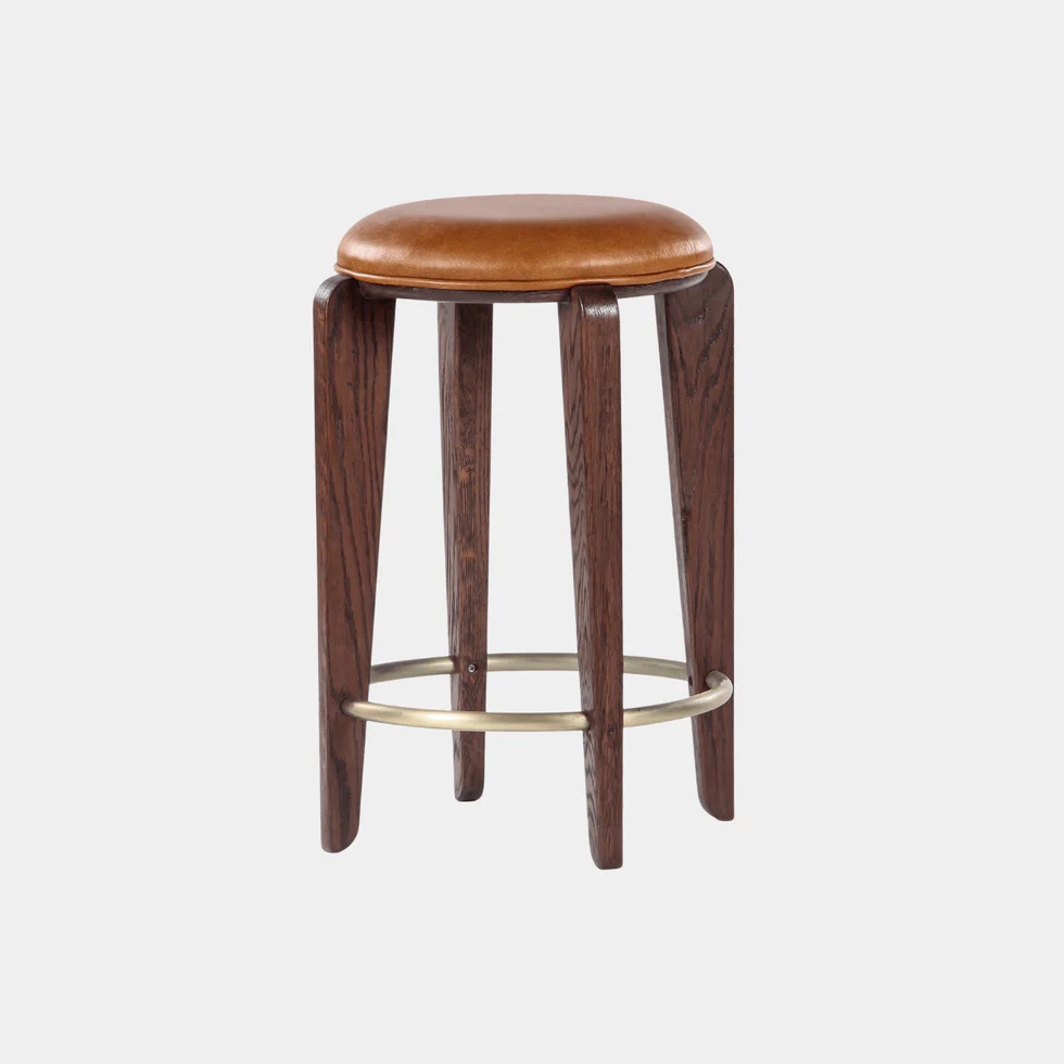 Quattro Counter Stool - Brown