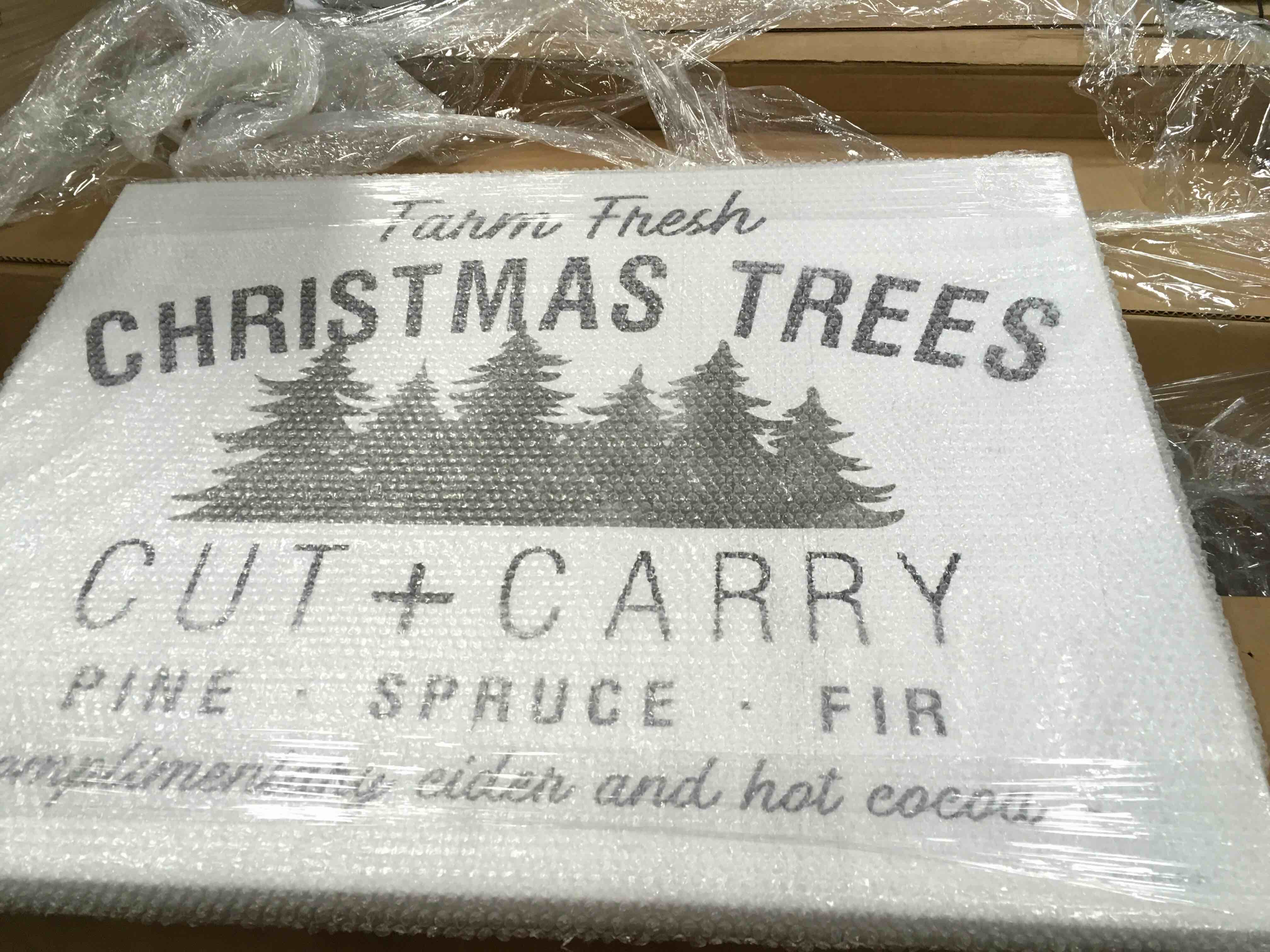 Cut + Carry Sign 30 x40