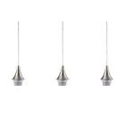 Style Selections 36-in Polished Nickel Hardwired Mini Pendant