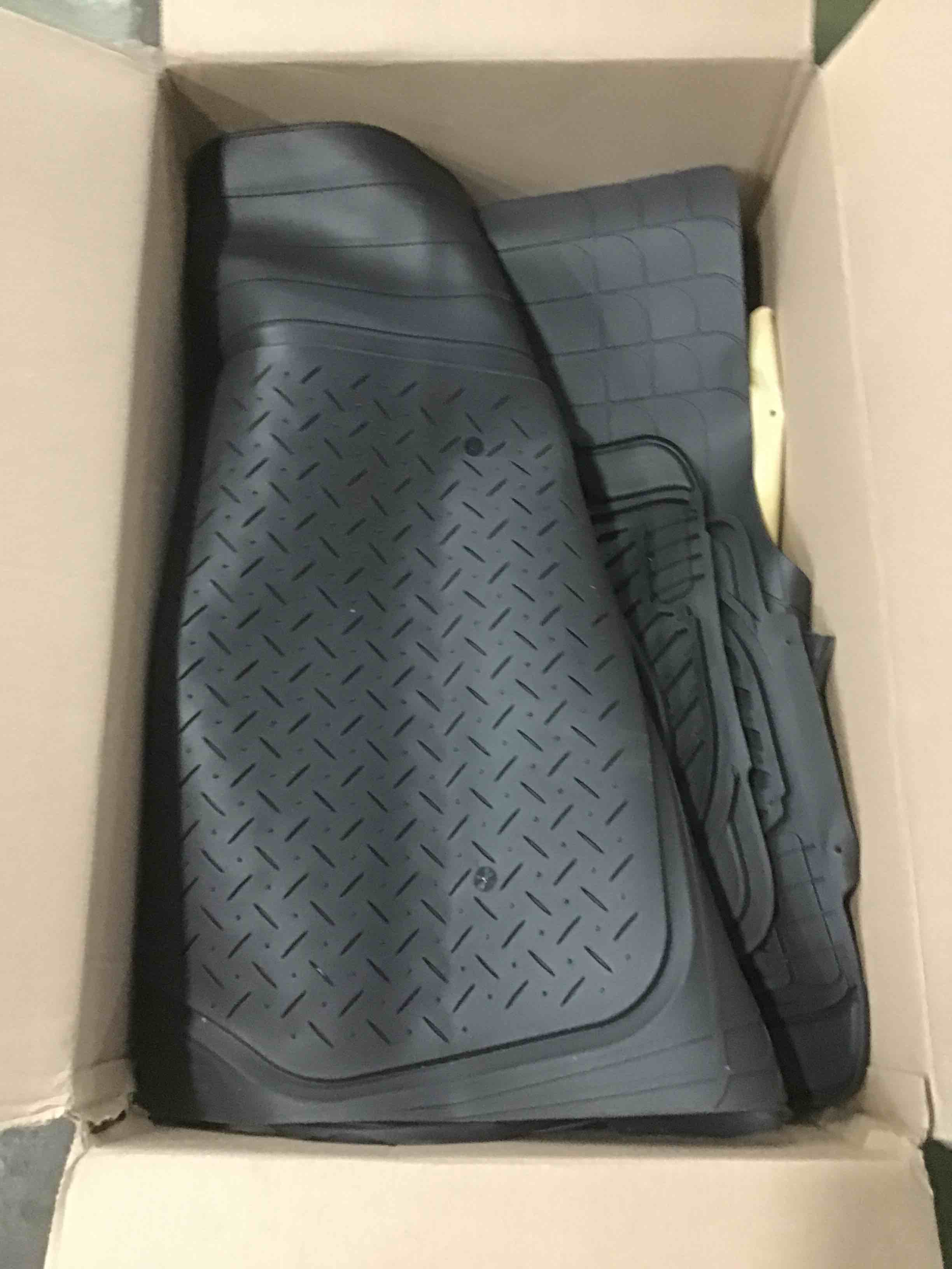 Mixsuper Floor Mats for Genesis G70 2019-2024, All Weather Floor Liners for G70 Accessories, Durable 1st and 2nd Row Set Black