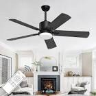 52 Inch Back Ceiling Fan  Light Remote