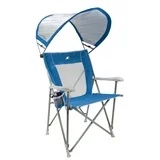 GCI Waterside SunShade Captain's Chair, Saybrook Blue