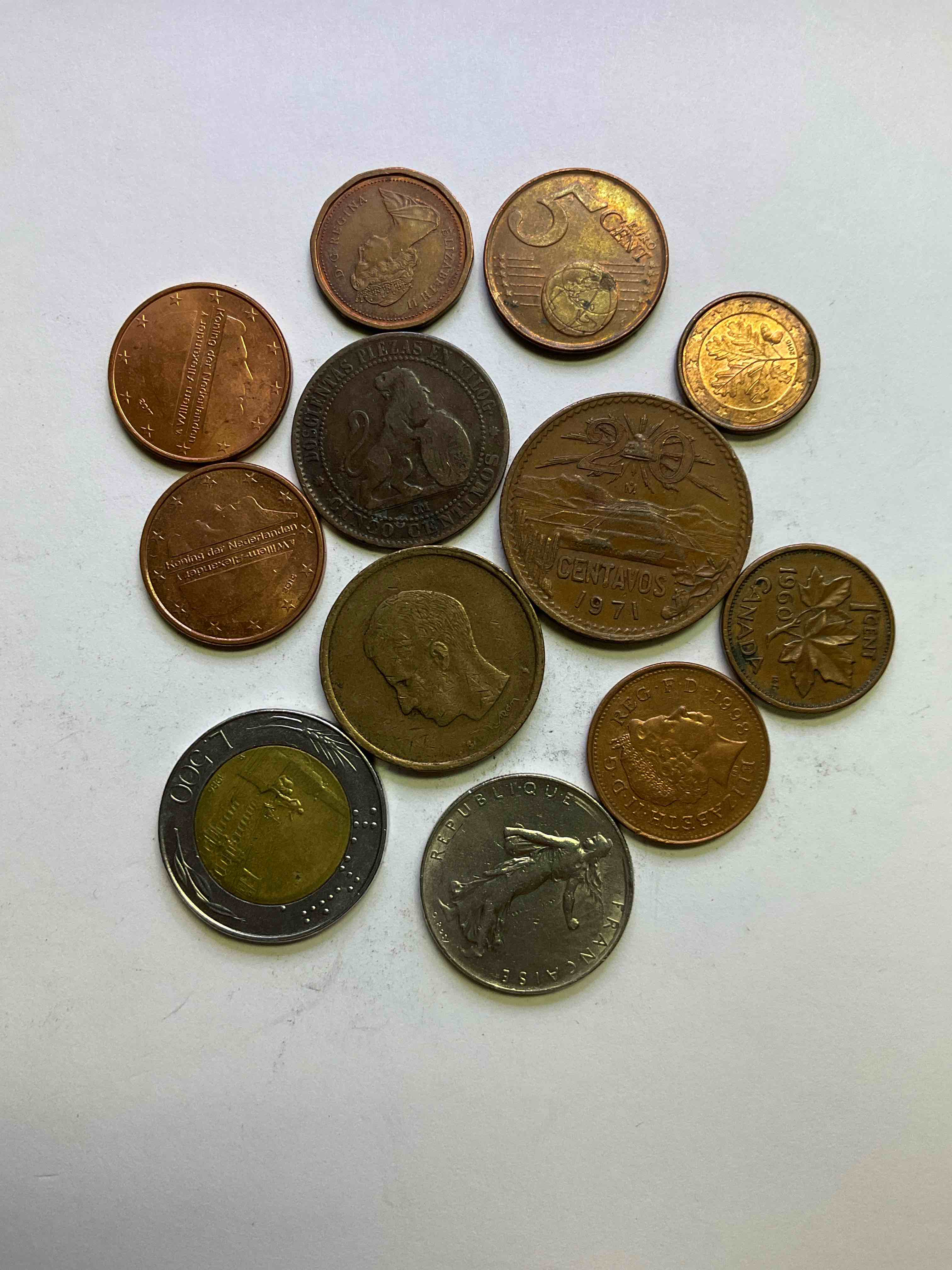 World Coins, Antique & Vintage! Each Lot Is Unique! Many Different Years, Countries, Sizes & Exotic Places. This Cool Collection Of Antique Coins From Around The World Is Loads Of Fun! Have Fun Identifying Each Coin & Country As A Great Educational Tool! A Great Investment Too!