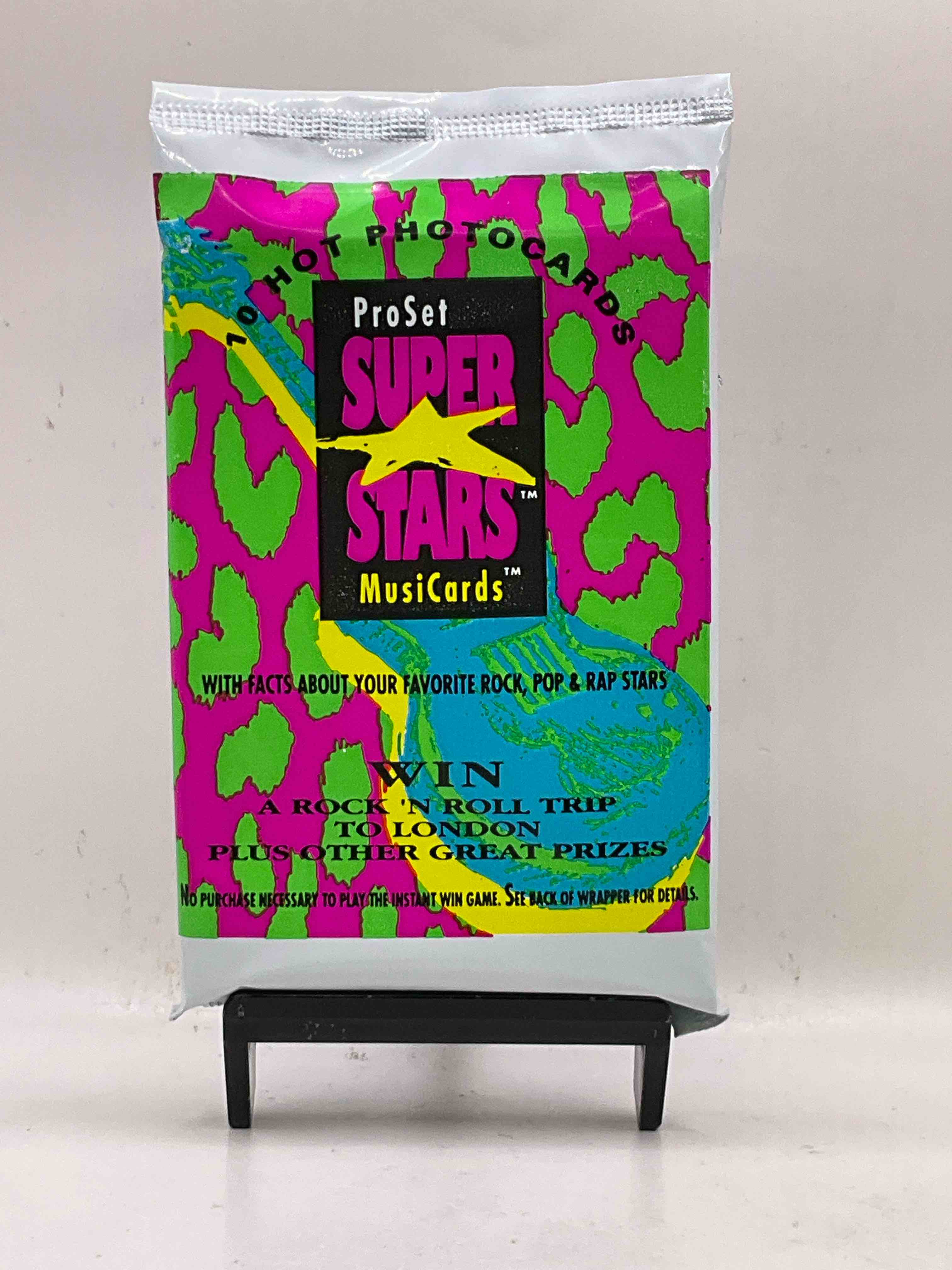 1991 Pop Music Fans Rejoice! Rare 1991 Musicards Sealed Packs, Direct From Original Retail Case! Packs Include 10 Photo Cards Of Pop Stars Of The Era Like Janet Jackson & George Michael, & Include Facts About The Stars! These Seriously Retro Cards Are Great Collector Items & A Great Way To Walk Down Memory Lane Of Early 90's Pop Music! Very Hard To Find!