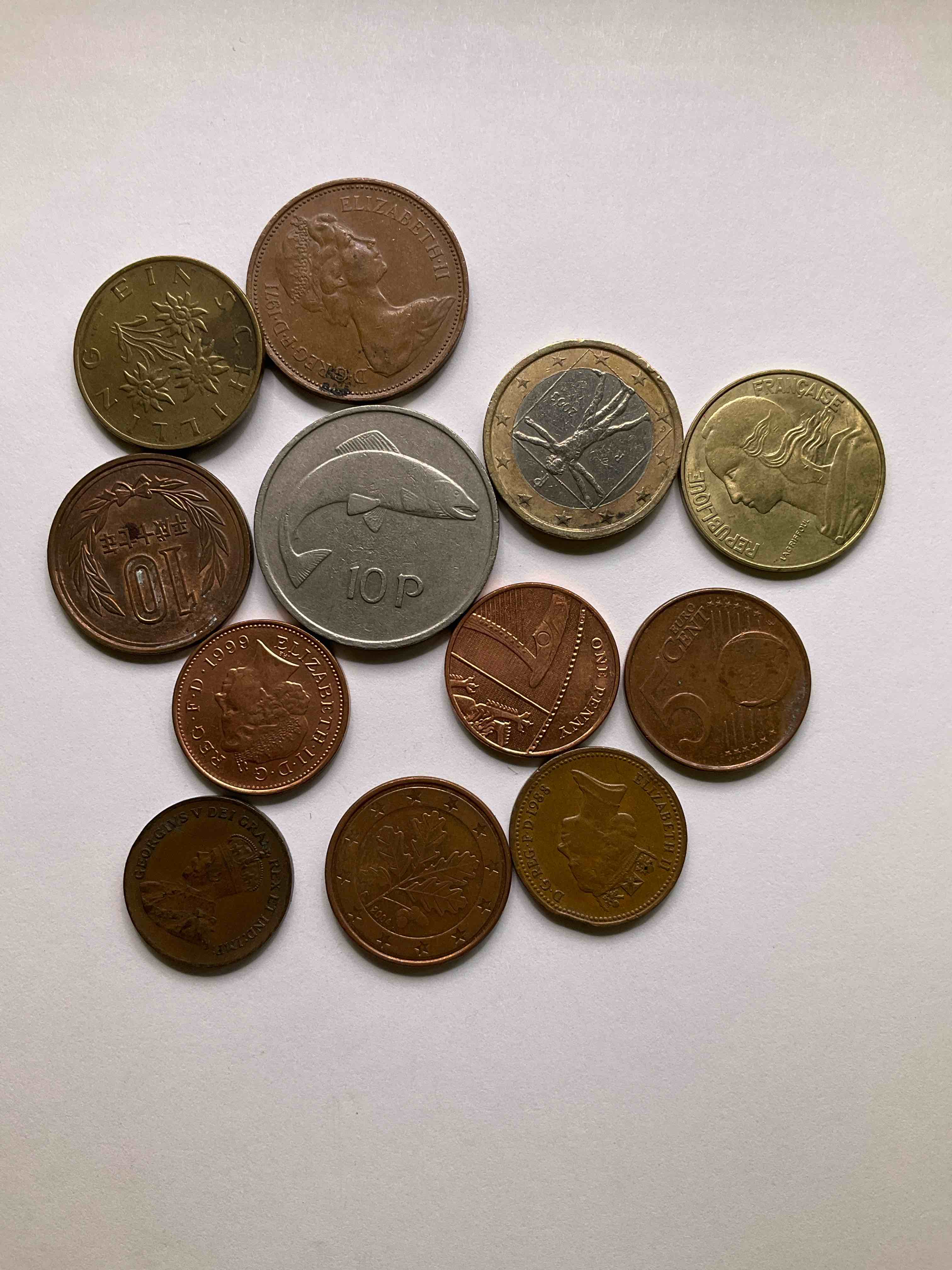 World Coins, Antique & Vintage! Each Lot Is Unique! Many Different Years, Countries, Sizes & Exotic Places. This Cool Collection Of Antique Coins From Around The World Is Loads Of Fun! Have Fun Identifying Each Coin & Country As A Great Educational Tool! A Great Investment Too!