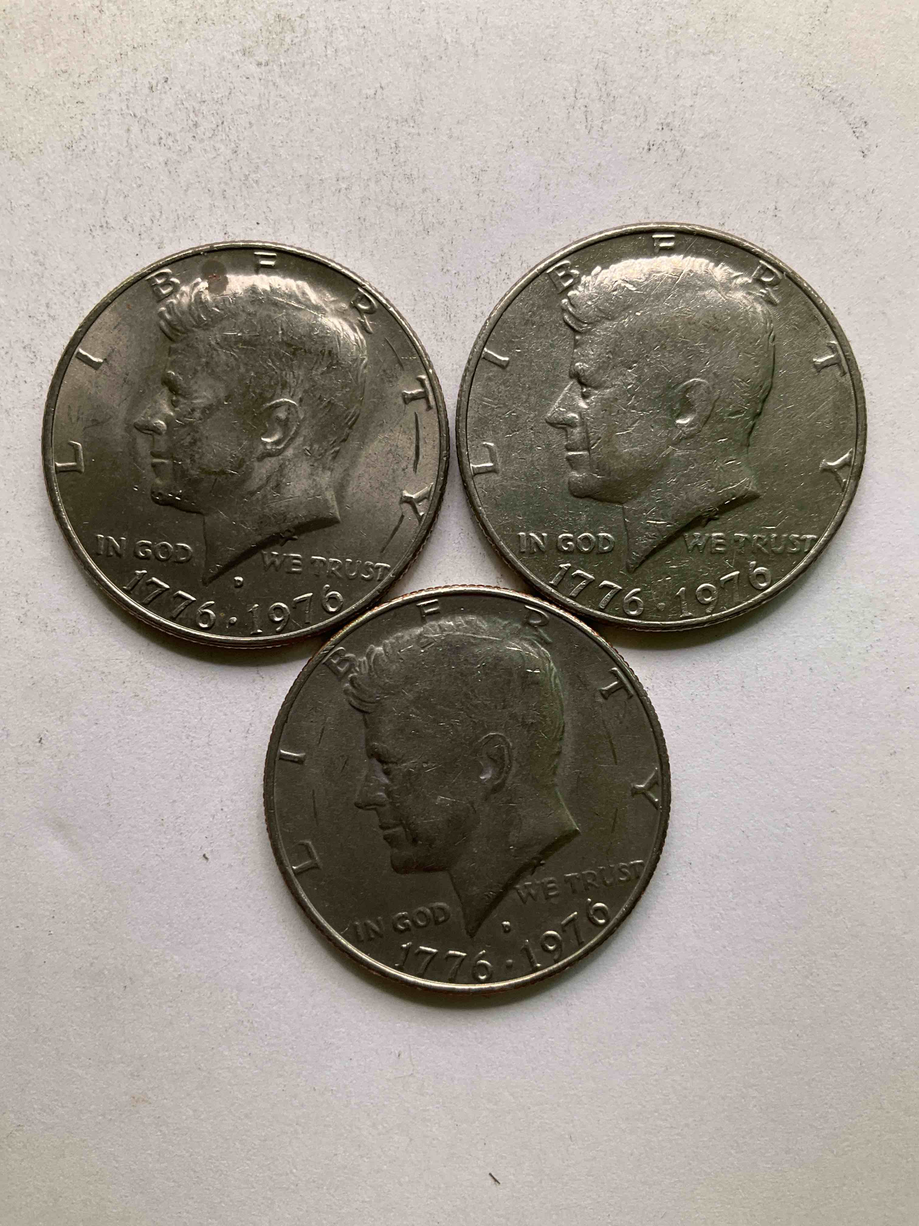 1976 Bicentennial Bliss! In 1976 The U.S. Mint Produced Coins Celebrating The 200 Year Anniversary Of America. Up For Auction Are Awesome Examples Of Kennedy Half Dollar Coins Produced For This... The Infamous Half Dollar & 200 Year Anniversary Edition! Highly Desirable For Collectors! Own Pieces Of History & Get Ready For America's 250 Year Anniversary Coming Soon!