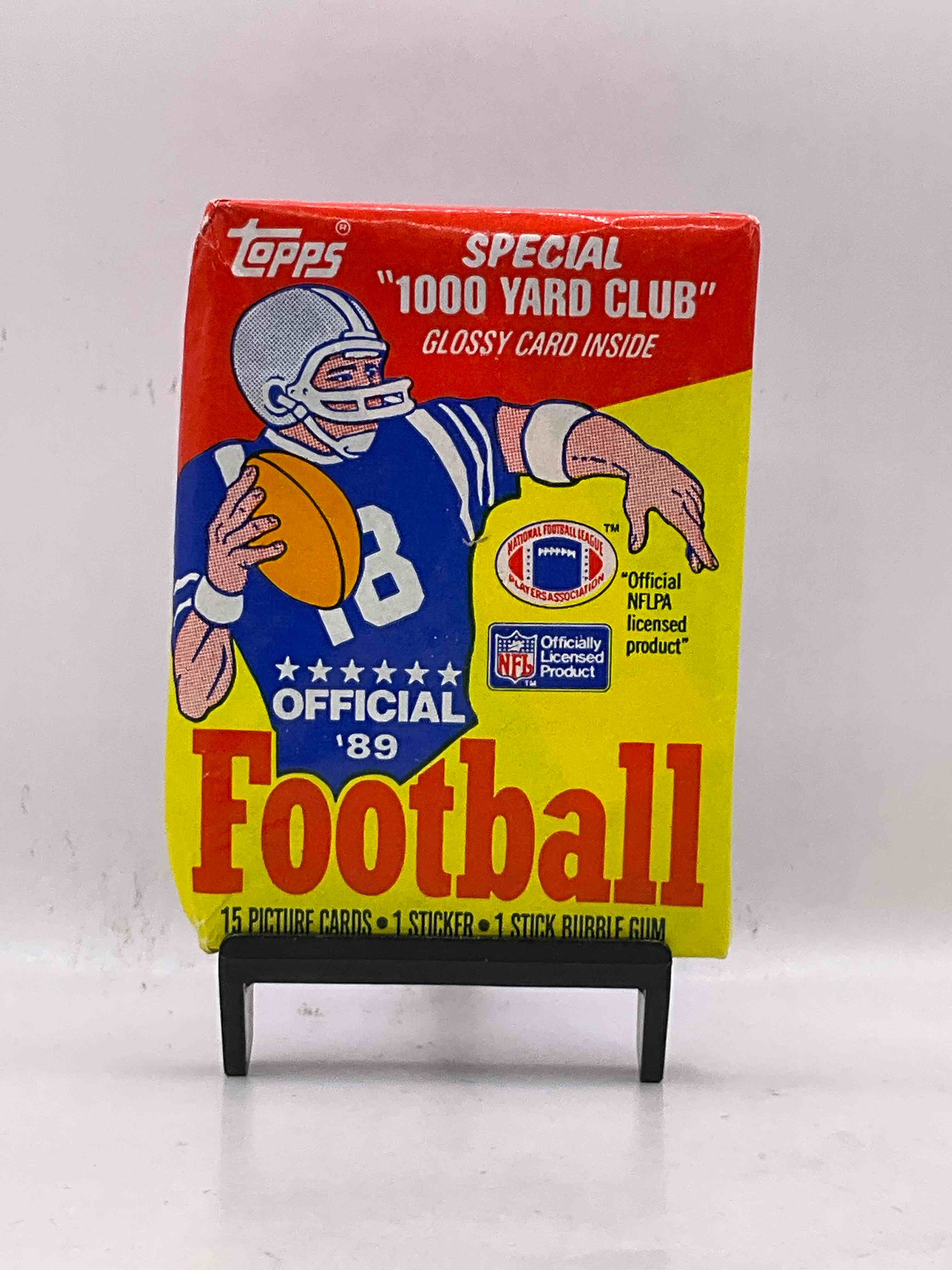 1989 Topps Football Unopened Sports Card Wax Packs! Straight From Original Box! Search For Deion Sanders Rookie Cards! Along With Valuable Jerry Rice, Bo Jackson & Other 80’s Stars!