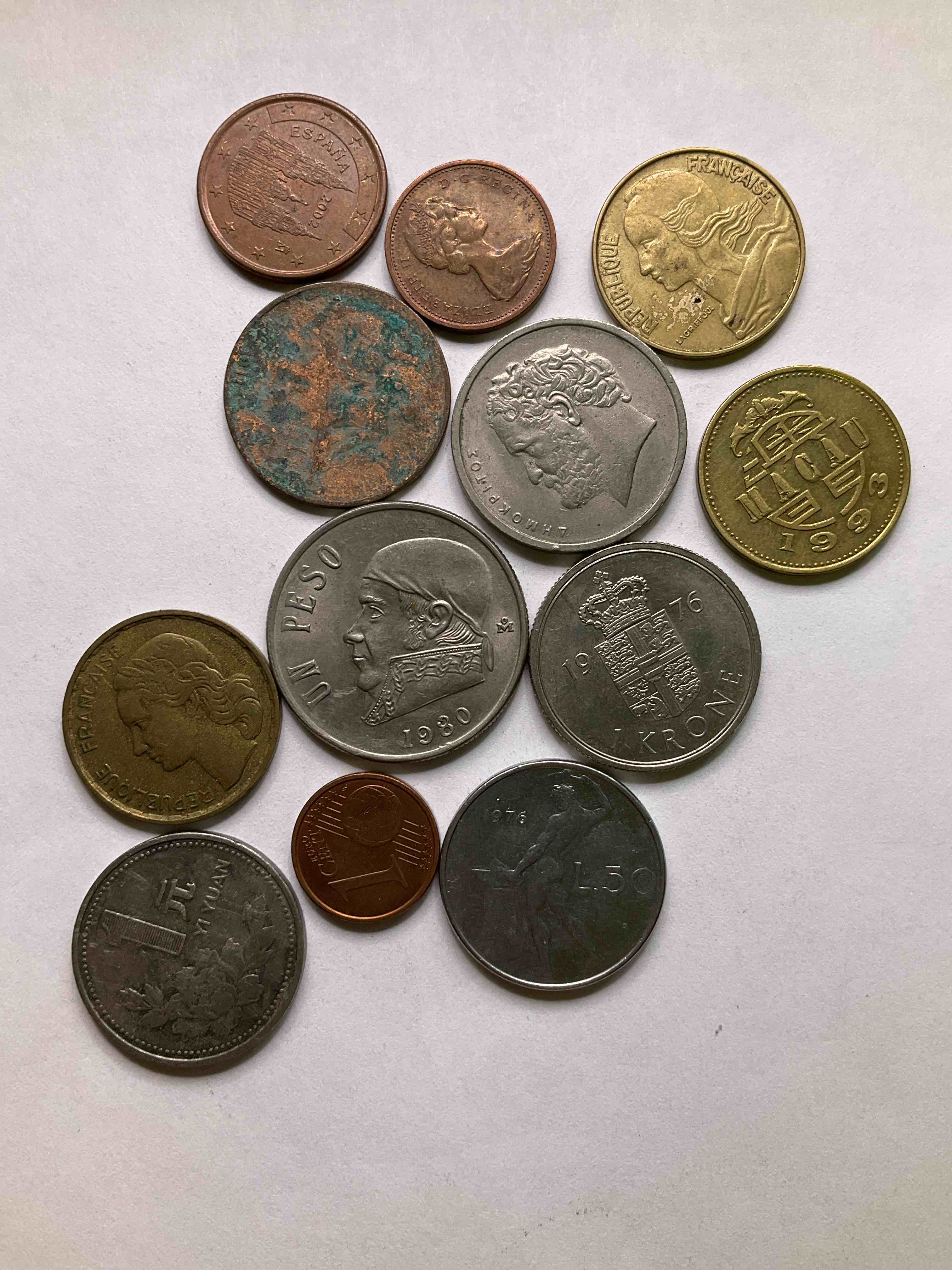World Coins, Antique & Vintage! Each Lot Is Unique! Many Different Years, Countries, Sizes & Exotic Places. This Cool Collection Of Antique Coins From Around The World Is Loads Of Fun! Have Fun Identifying Each Coin & Country As A Great Educational Tool! A Great Investment Too!