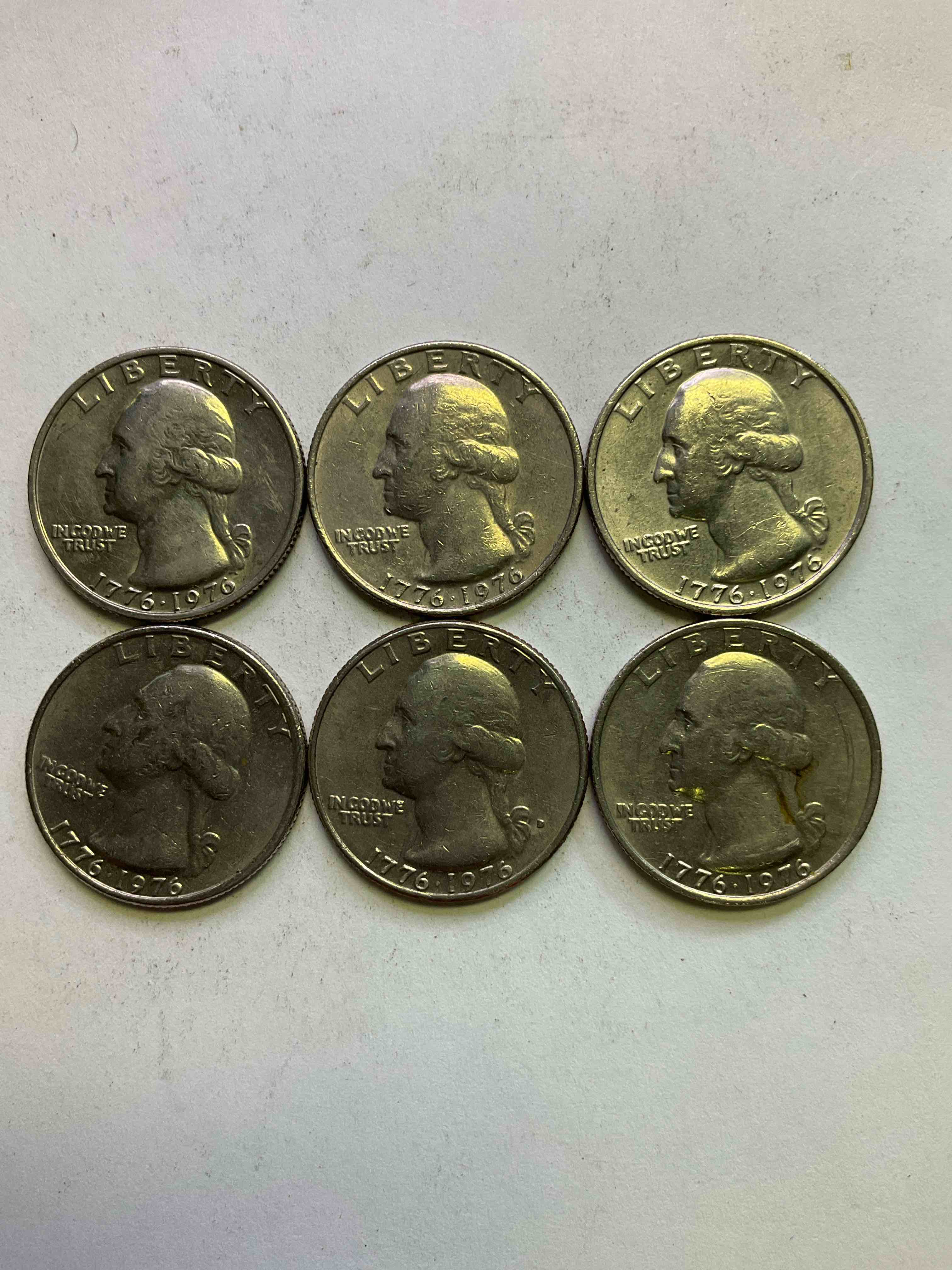 1976 Bicentennial Bliss! Quarters! In 1976 The U.S. Mint Produced Coins Celebrating The 200 Year Anniversary Of America. Up For Auction Are Awesome Examples Of Bicentennial Quarters Produced For This... The Infamous 200 Year Anniversary Edition! Highly Desirable For Collectors! Own Pieces Of History & Get Ready For America's 250 Year Anniversary Coming Soon!