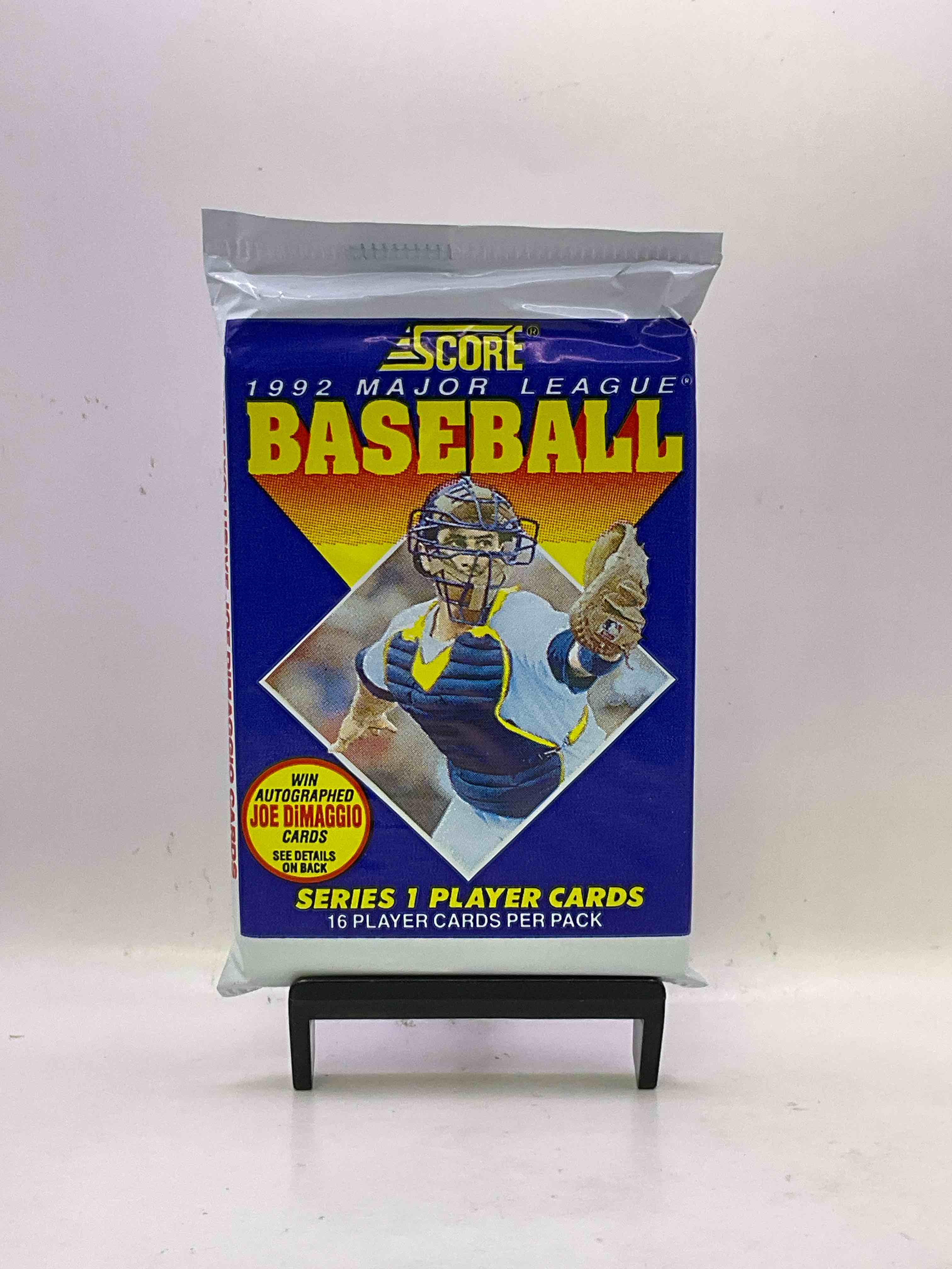 Joe DiMaggio Autograph!? You Could Pull One Of Only 2,495 Autographed Joe DiMaggio Cards From These Packs! What!? 1992 Score Baseball Packs, Search For Insane Cards, Including Limited Quantity Joe DiMaggio Signature Cards!