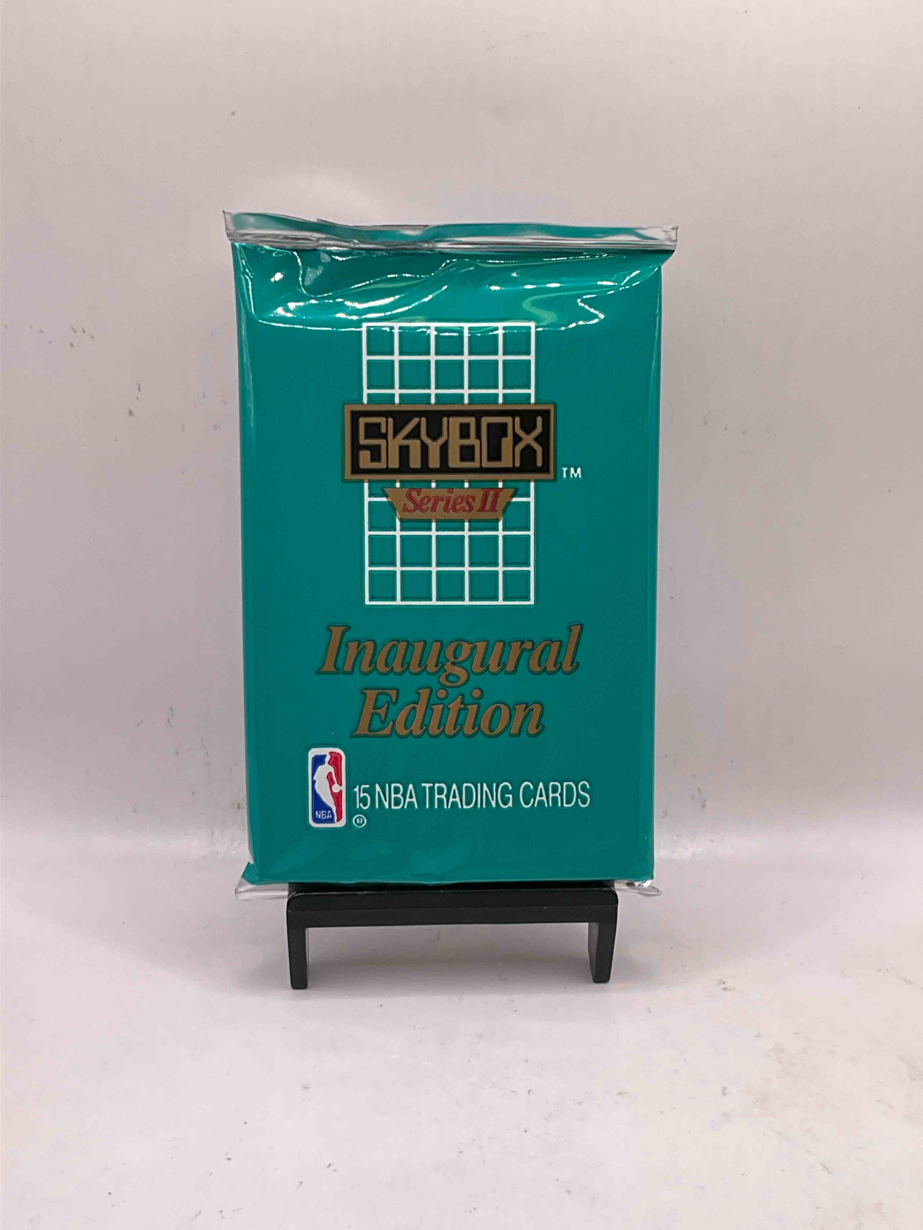 Michael Jordan, Magic Johnson & More! Search For So Many NBA Legends & Stars!  1990-91 Skybox Series II Unopened Packs! Direct From Original Box! These Packs Are Sought After For Their Eye-Catching Teal Look & Awesome Cards! Search For Valuable Michael Jordan, Larry Bird & Magic Johnson Cards! Along With Other Stars! 